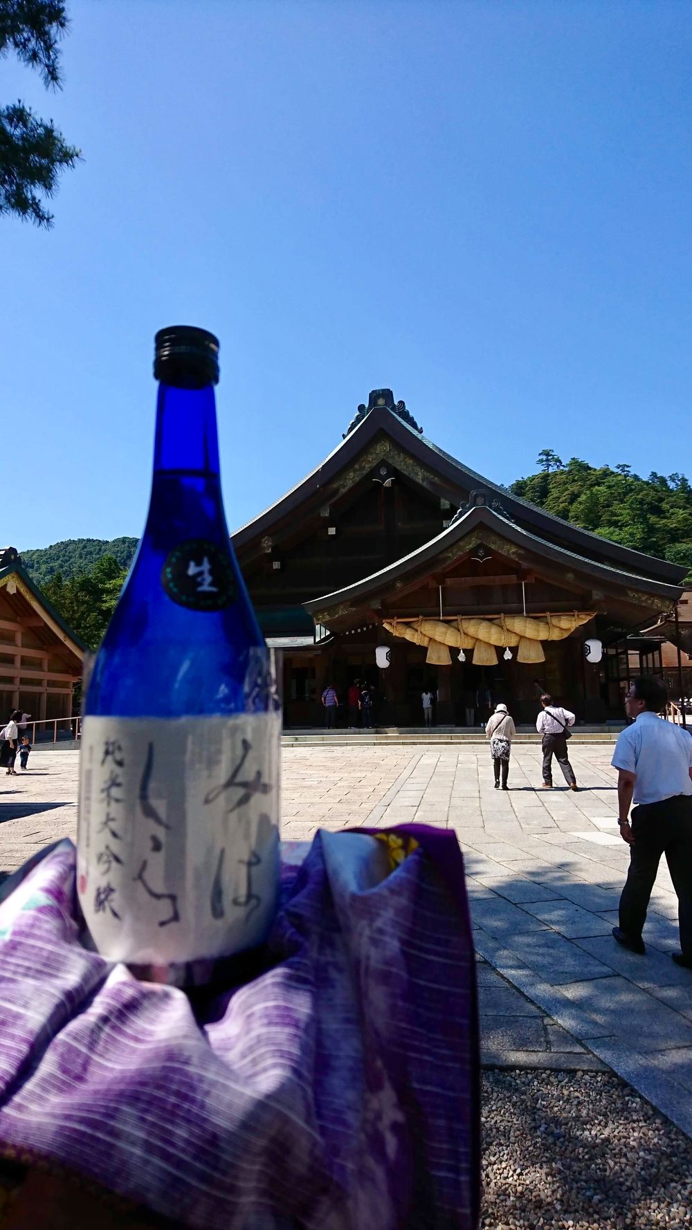 御神酒『みはしら』故郷出雲大社にて