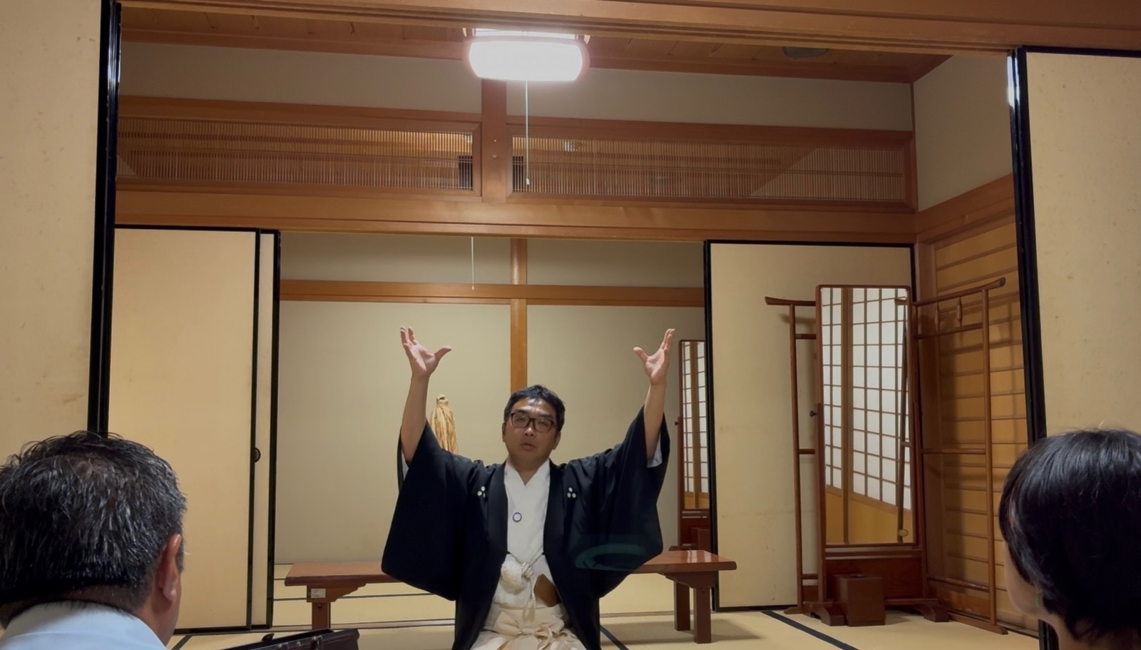 度會神道講義の一場面